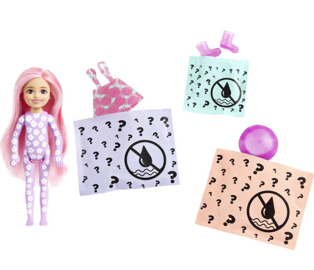 Barbie Color Reveal Chelsea Lalka Słońce i deszcz - 1051904 - zdjęcie 3